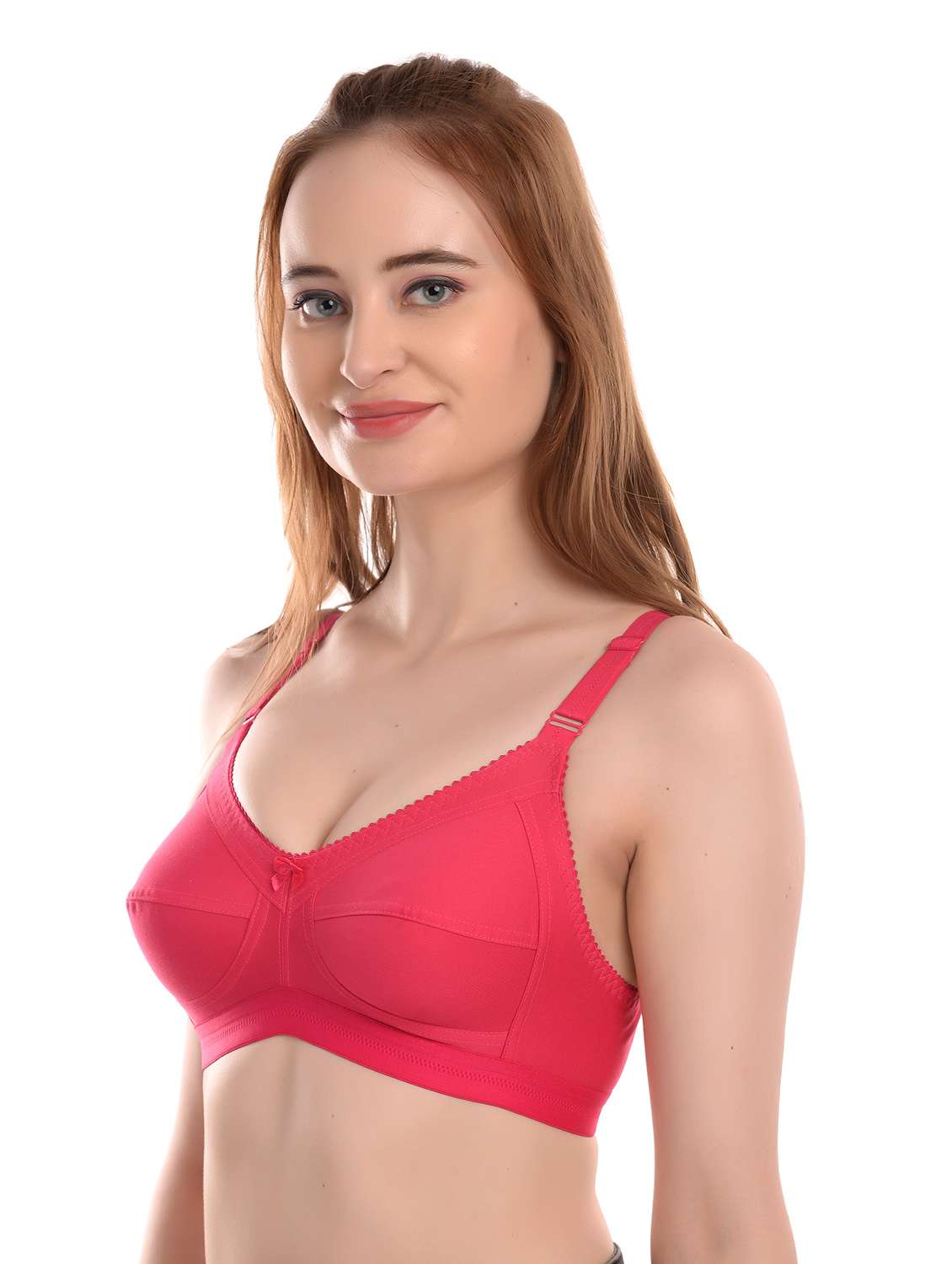 pack of  2 solid t-shirt bra  - 19131576 -  Standard Image - 2