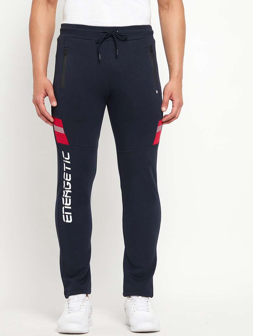 mid rise full length track pant