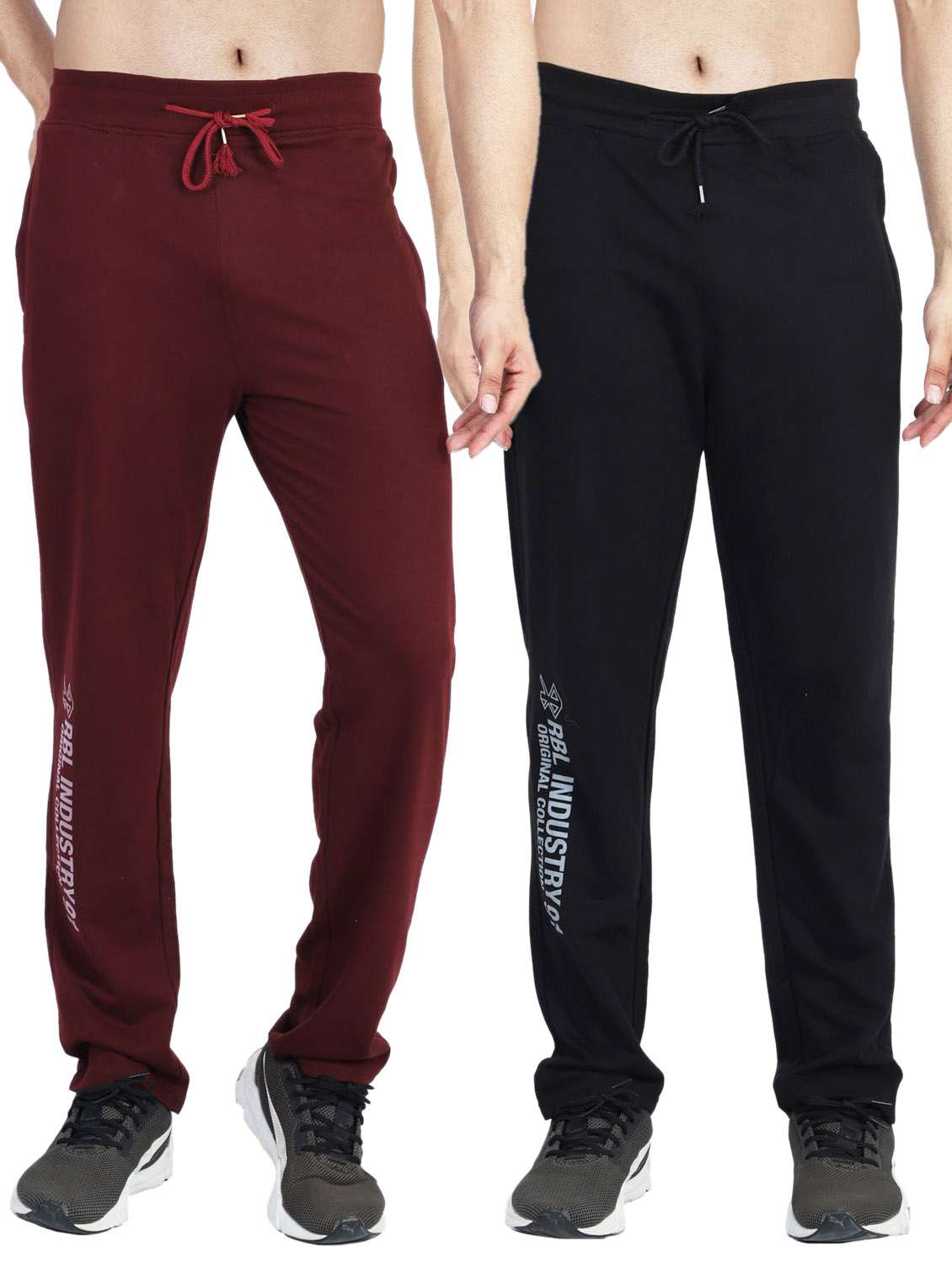 mid rise full length track pant
