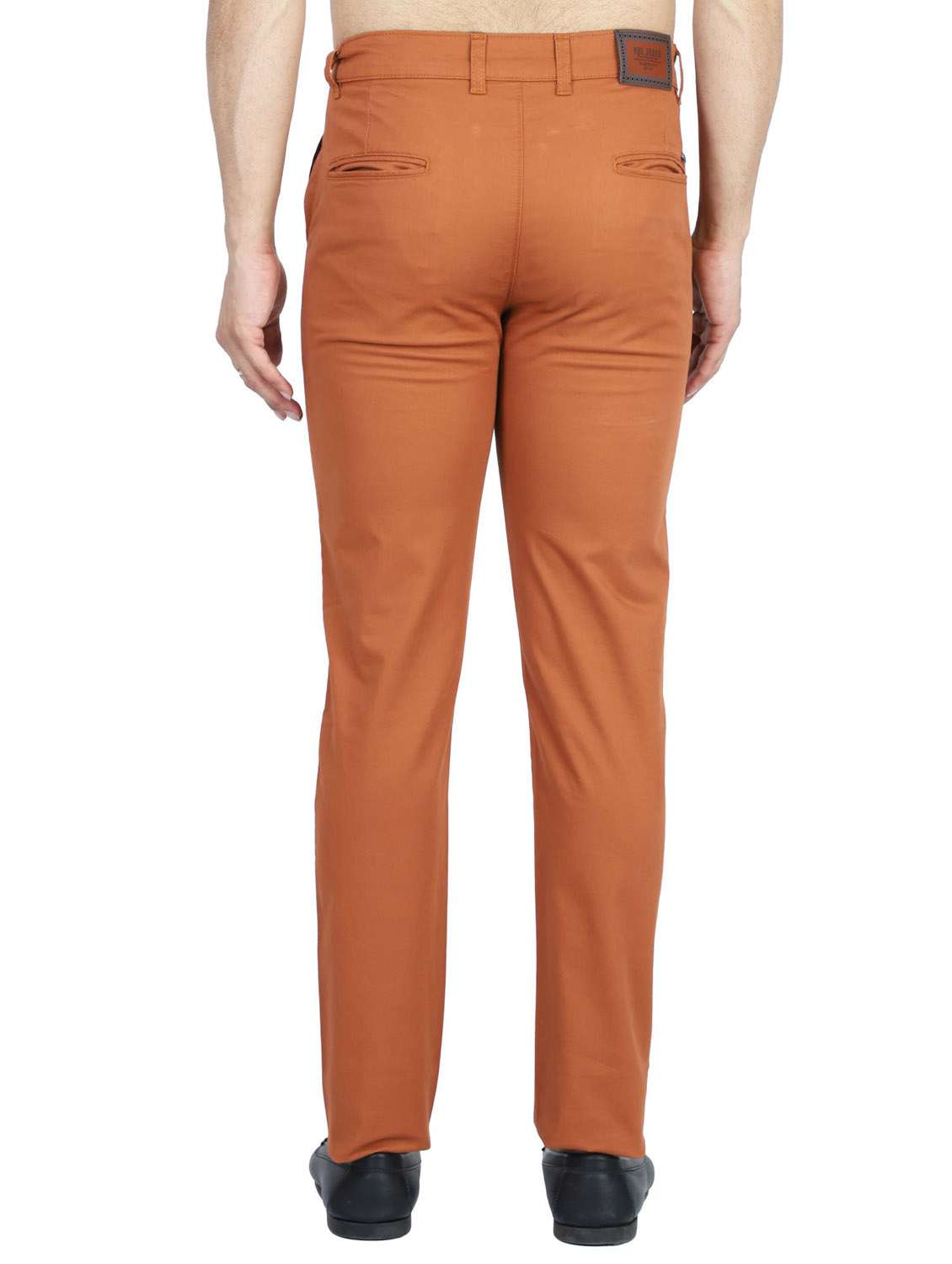 mid rise flat front casual trouser - 19131888 -  Standard Image - 2