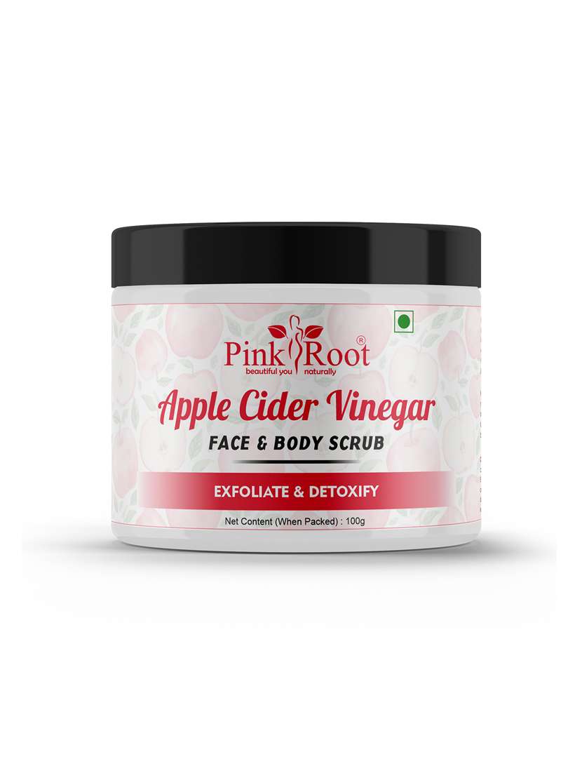 apple cider vinegar face & body scrub 100gm
