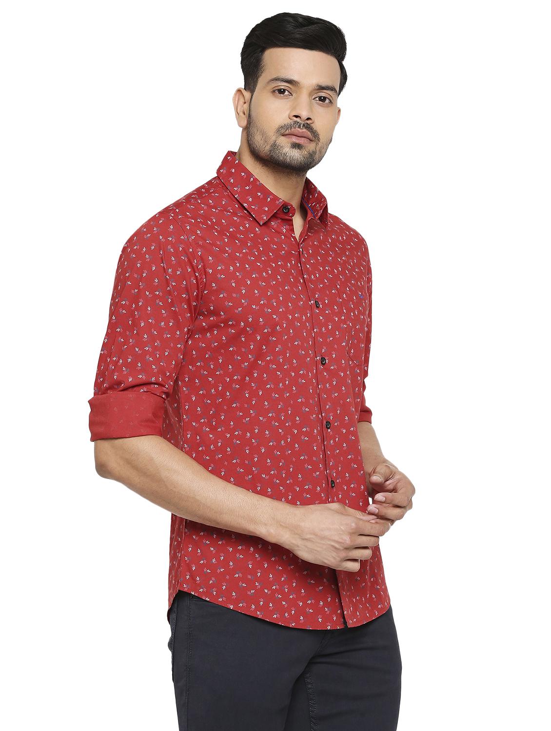 red striped casual shirt - 19137570 - Standard Image - 2