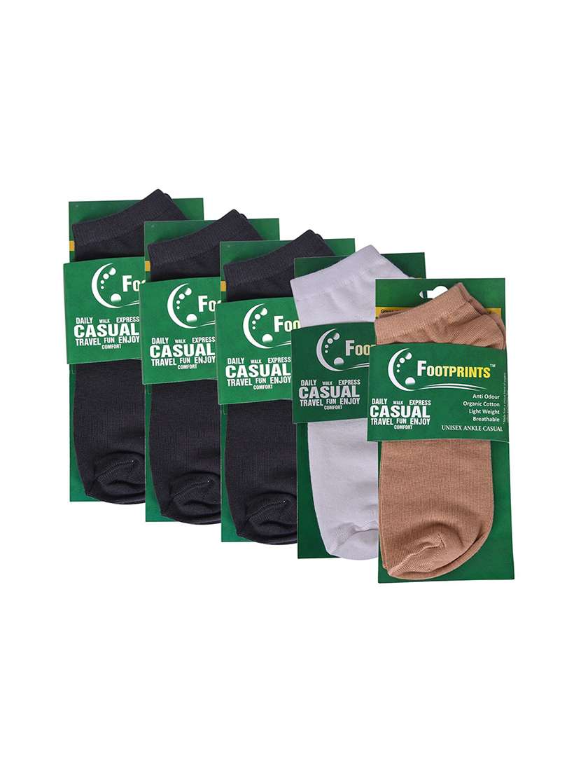pack of 5 ankle length sock