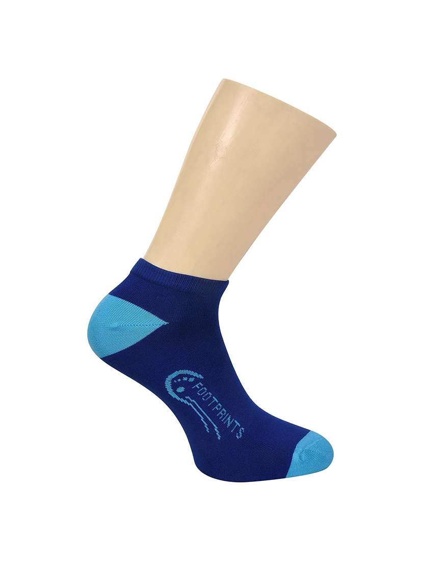 multi colored cotton ankle length sock