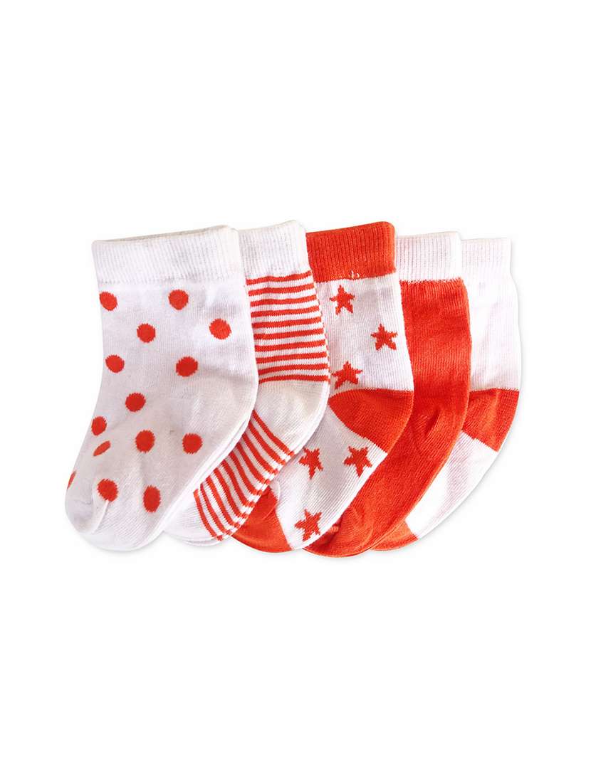 kids pack of 5 ankle length sock