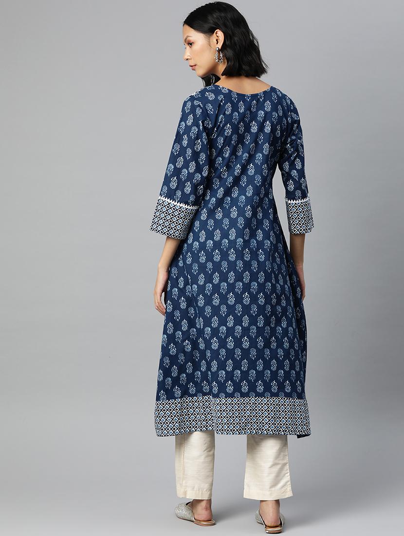 women's a-line kurta - 19138455 - Standard Image - 2