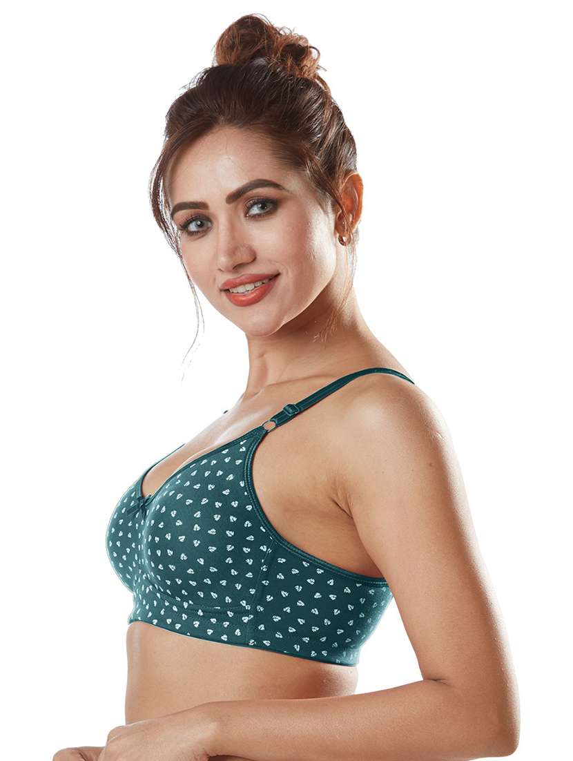multi colored cotton blend regular bra - 19139232 -  Standard Image - 2