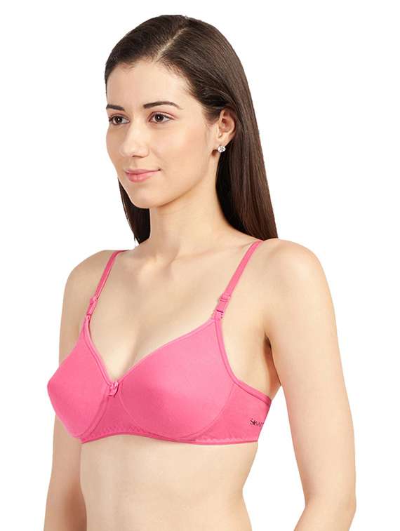 pack of 2 solid regular bra  - 19139346 -  Standard Image - 2