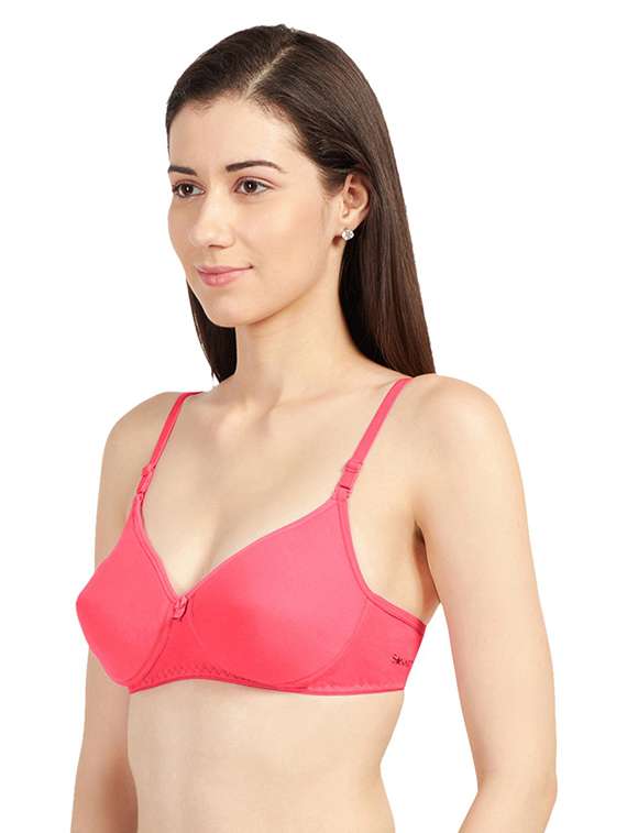 pack of 2 solid regular bra  - 19139353 -  Standard Image - 2