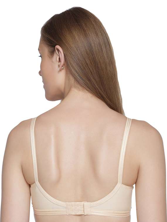 solid cotton regular bra - 19139427 -  Standard Image - 2