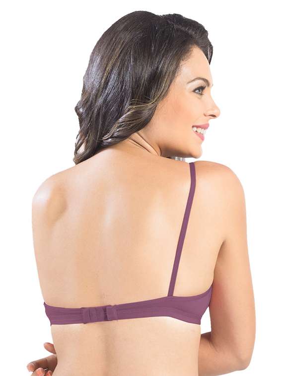 pack of 2 solid regular bra  - 19139464 -  Standard Image - 2