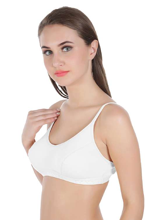 pack of 2 solid regular bra  - 19139510 -  Standard Image - 2