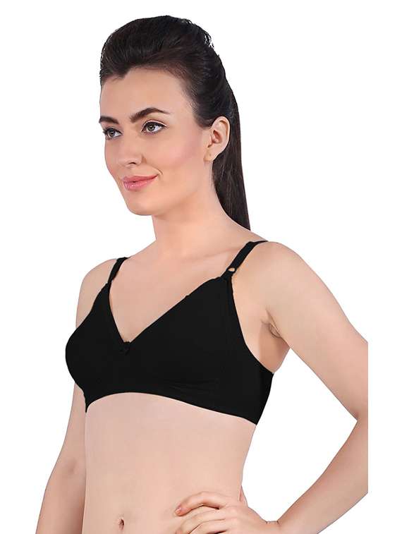 pack of 2 solid regular bra - 19139531 - Standard Image - 2
