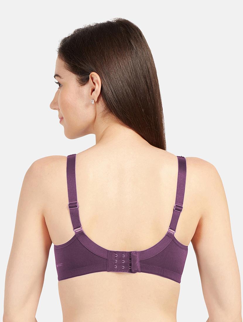 purple solid regular bra - 19139569 - Standard Image - 2