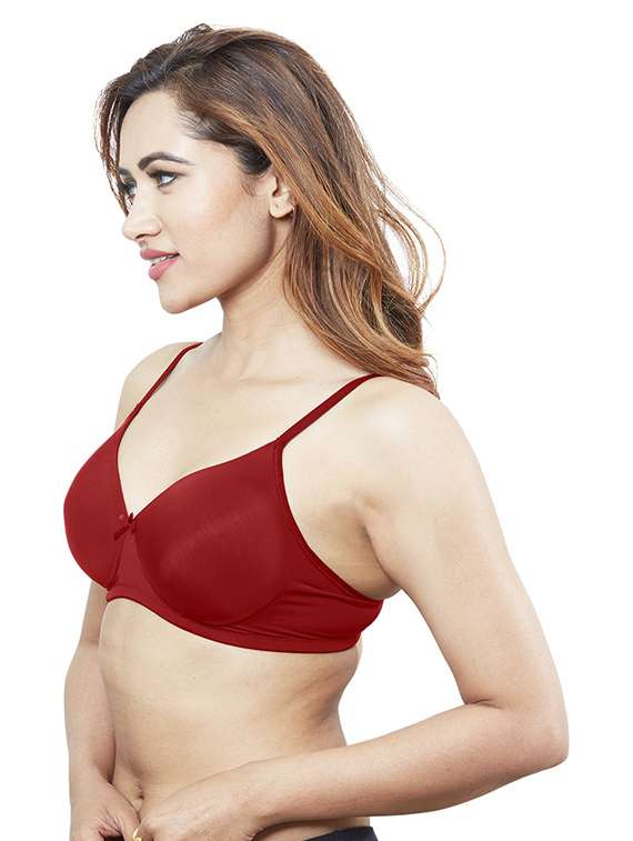 pack of 2 solid regular bra  - 19139587 -  Standard Image - 2
