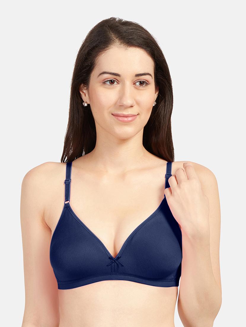 women pack of 2 solid bra combo - 19139717 - Standard Image - 2