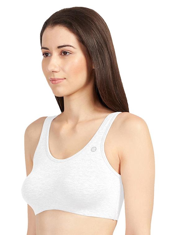 pack of 2 solid sports bra - 19139860 - Standard Image - 2
