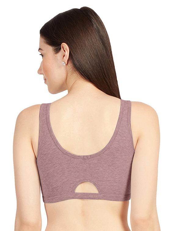 pack of 2 solid sports bra - 19139861 - Standard Image - 2