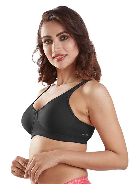 pack of 2 solid regular bra  - 19140016 -  Standard Image - 2