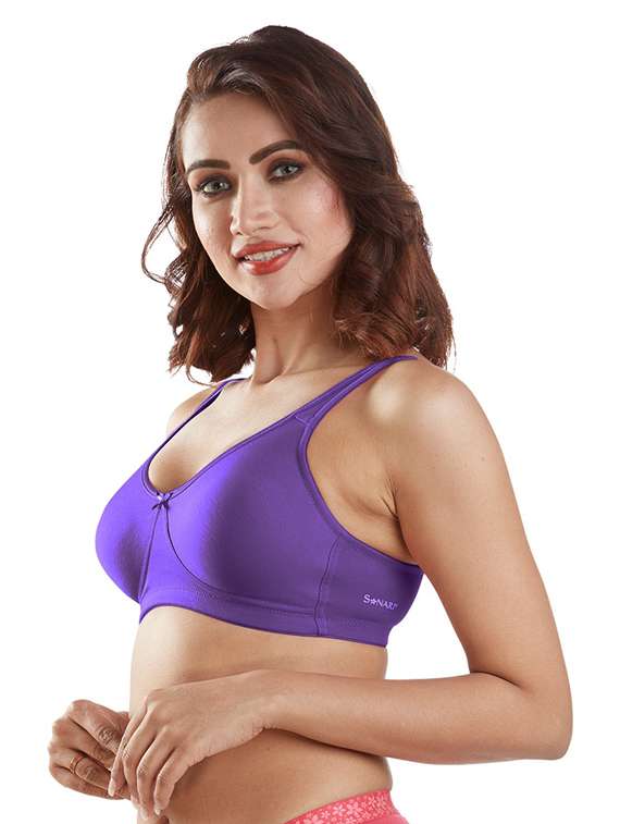 pack of 2 solid regular bra  - 19140031 -  Standard Image - 2