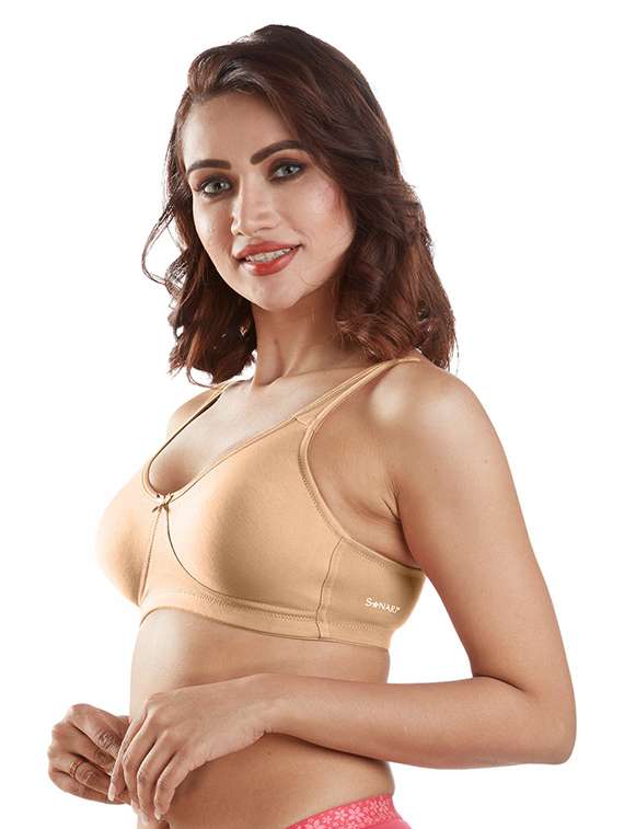 pack of 2 solid regular bra  - 19140043 -  Standard Image - 2
