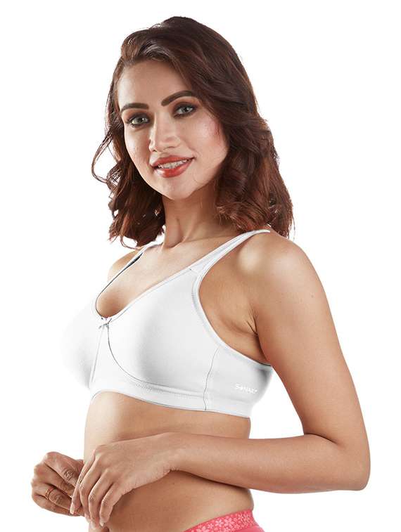pack of 2 solid regular bra  - 19140045 -  Standard Image - 2