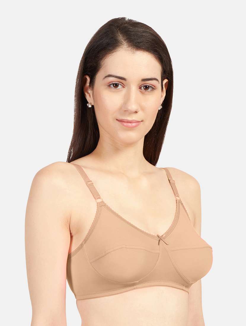 women pack of 2 solid bra combo - 19140095 - Standard Image - 2