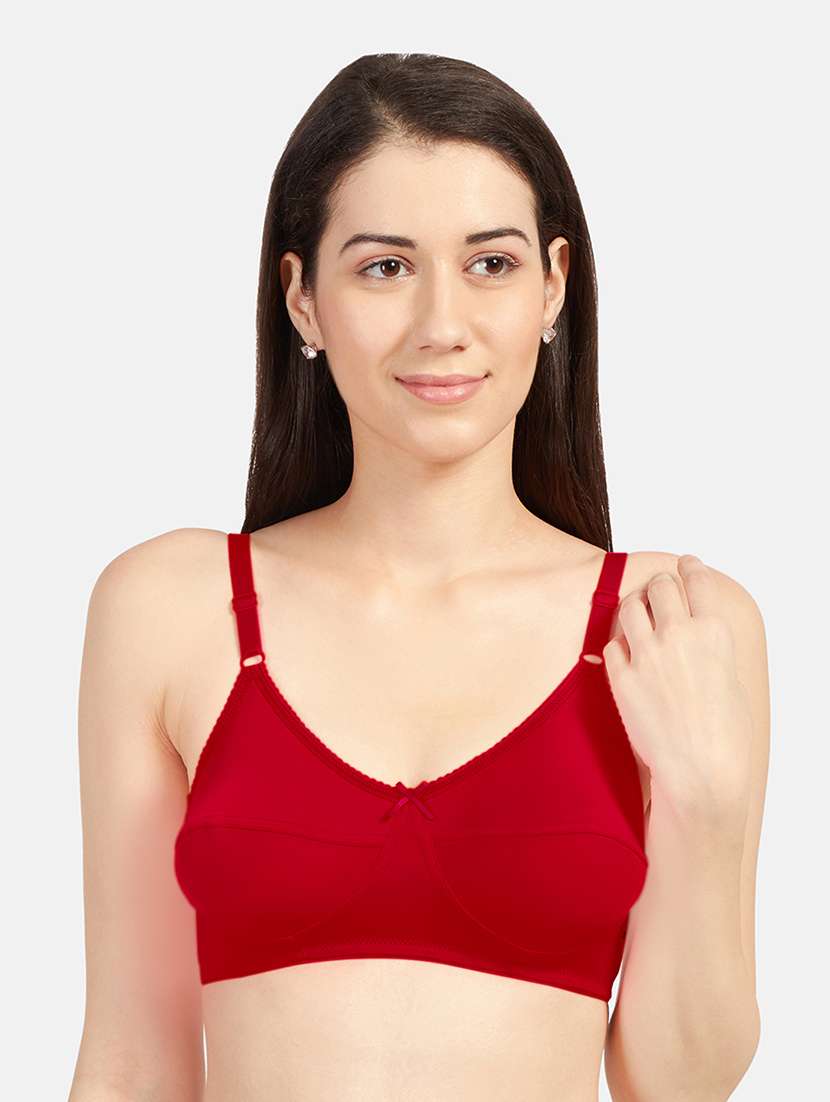 women pack of 2 solid bra combo - 19140122 -  Standard Image - 2