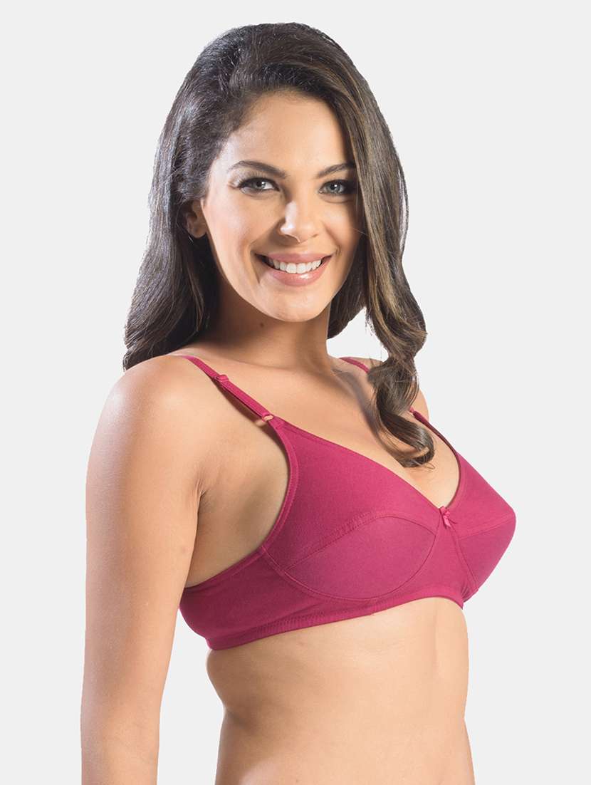 women pack of 2 solid bra combo - 19140154 -  Standard Image - 2