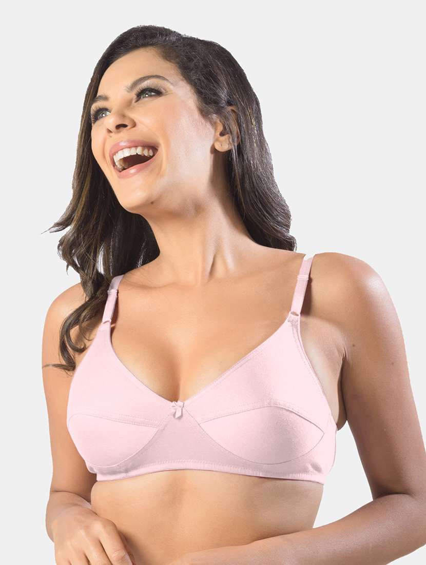 women pack of 2 solid bra combo - 19140163 -  Standard Image - 2
