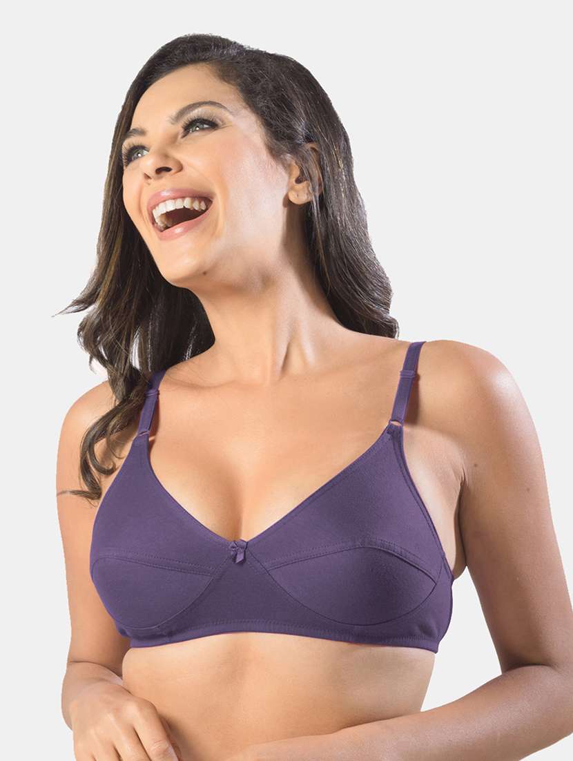 women pack of 2 solid bra combo - 19140164 -  Standard Image - 2