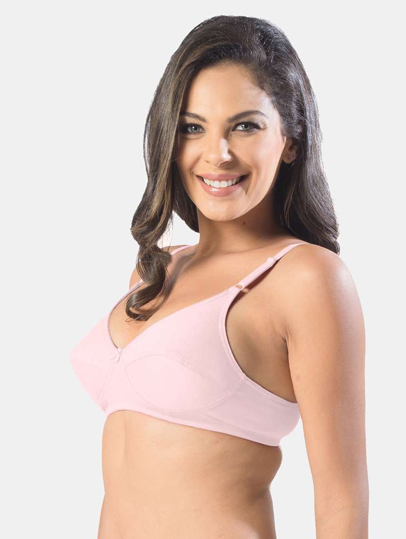 women pack of 2 solid bra combo - 19140166 -  Standard Image - 2