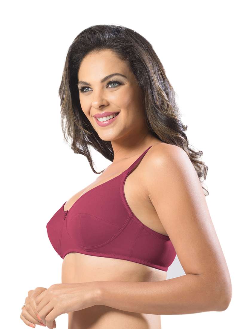 multi colored cotton blend regular bra - 19140259 -  Standard Image - 2