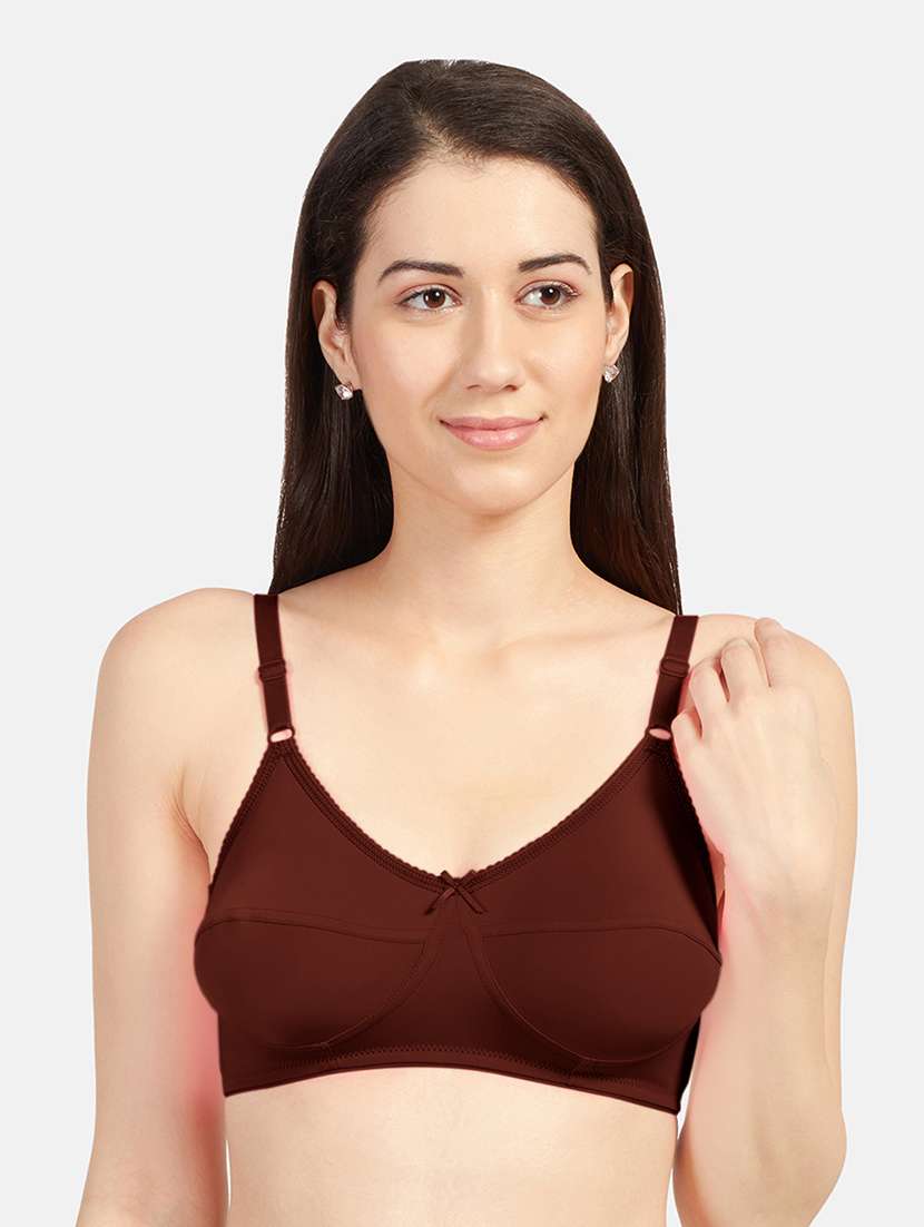 women pack of 2 solid bra combo - 19140374 -  Standard Image - 2