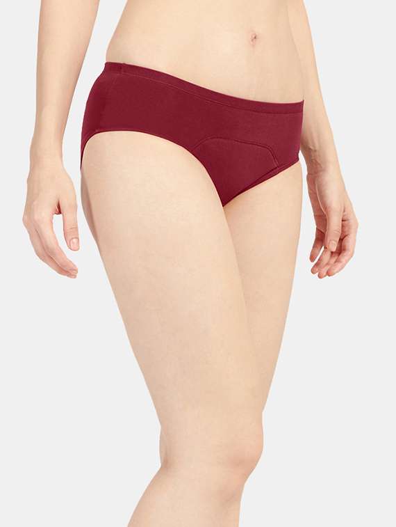 women solid cotton hipster panty combo - 19141305 -  Standard Image - 2