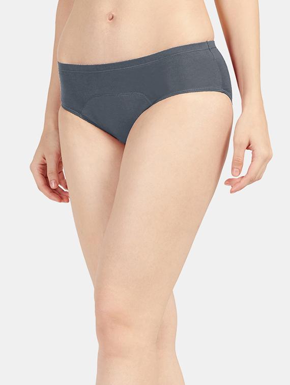women solid cotton hipster panty combo - 19141315 - Standard Image - 2