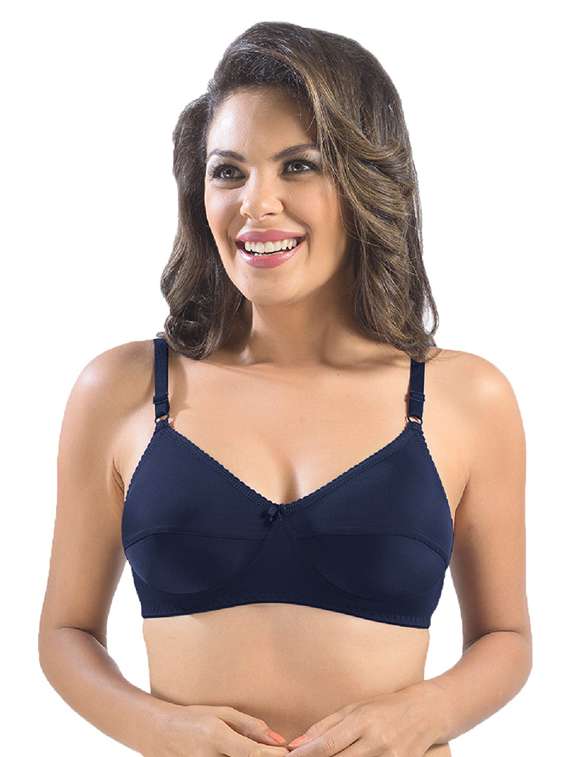 pack of 2 solid regular bra  - 19141398 -  Standard Image - 2