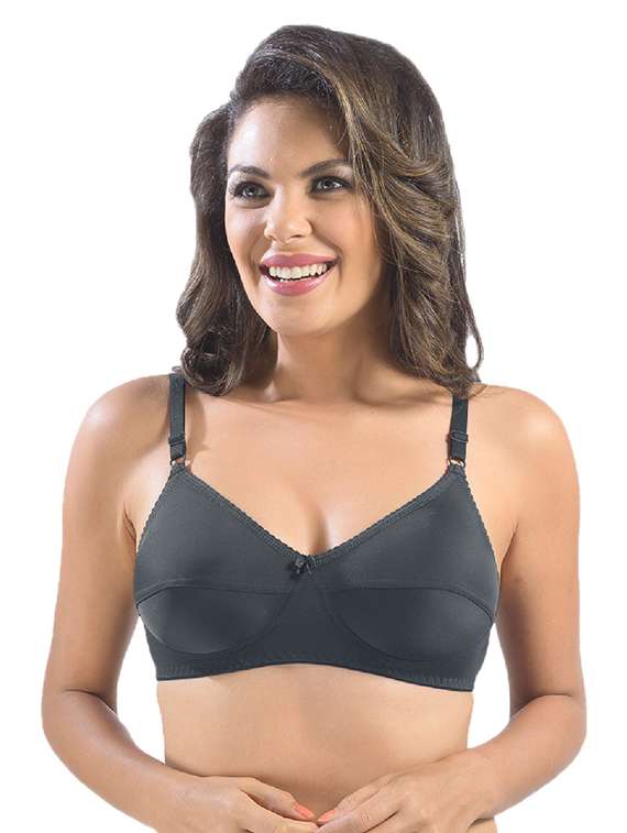 pack of 2 solid regular bra  - 19141450 -  Standard Image - 2