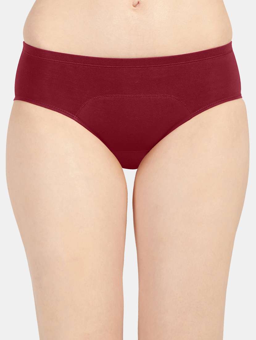 women solid cotton hipster panty combo - 19141477 -  Standard Image - 7