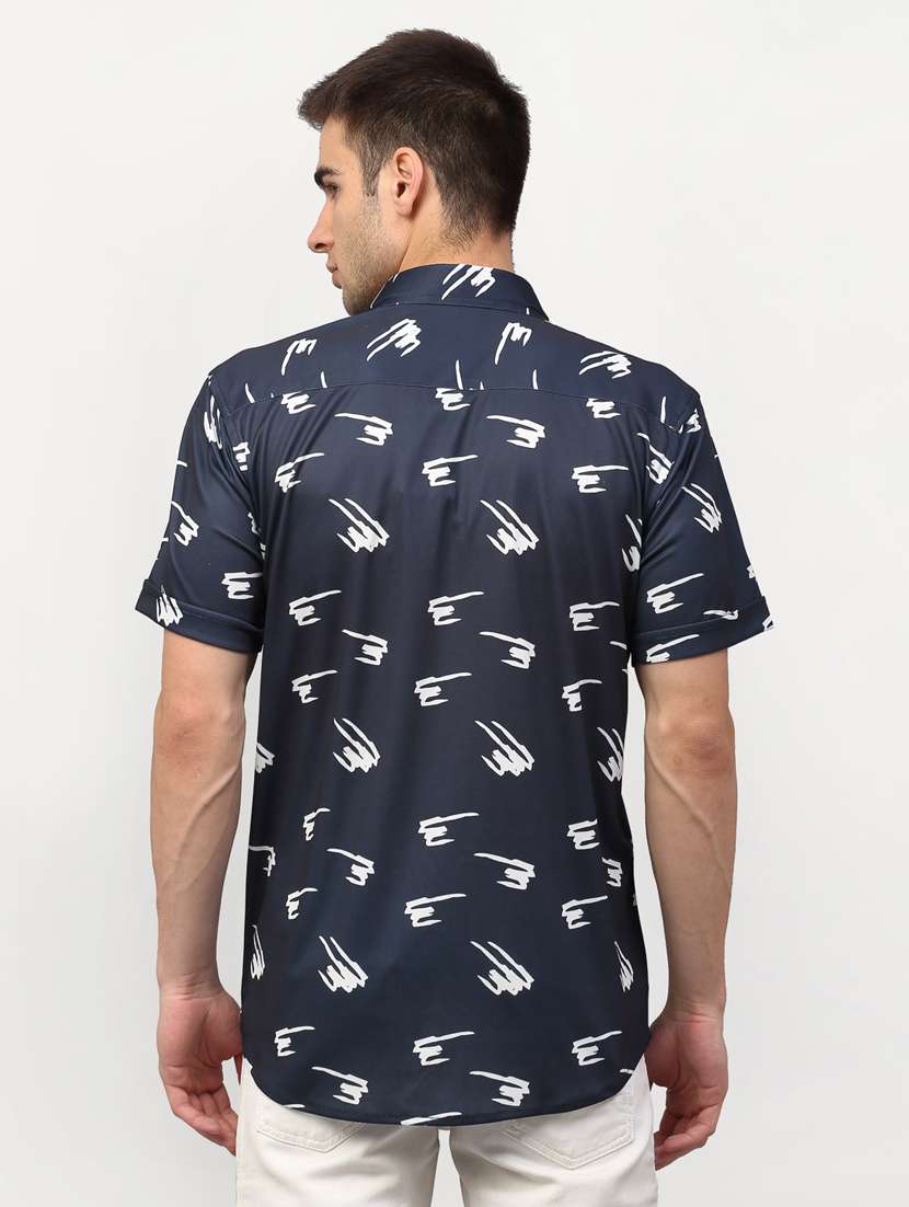 mens quirky short sleeve casual shirt - 19143465 -  Standard Image - 2