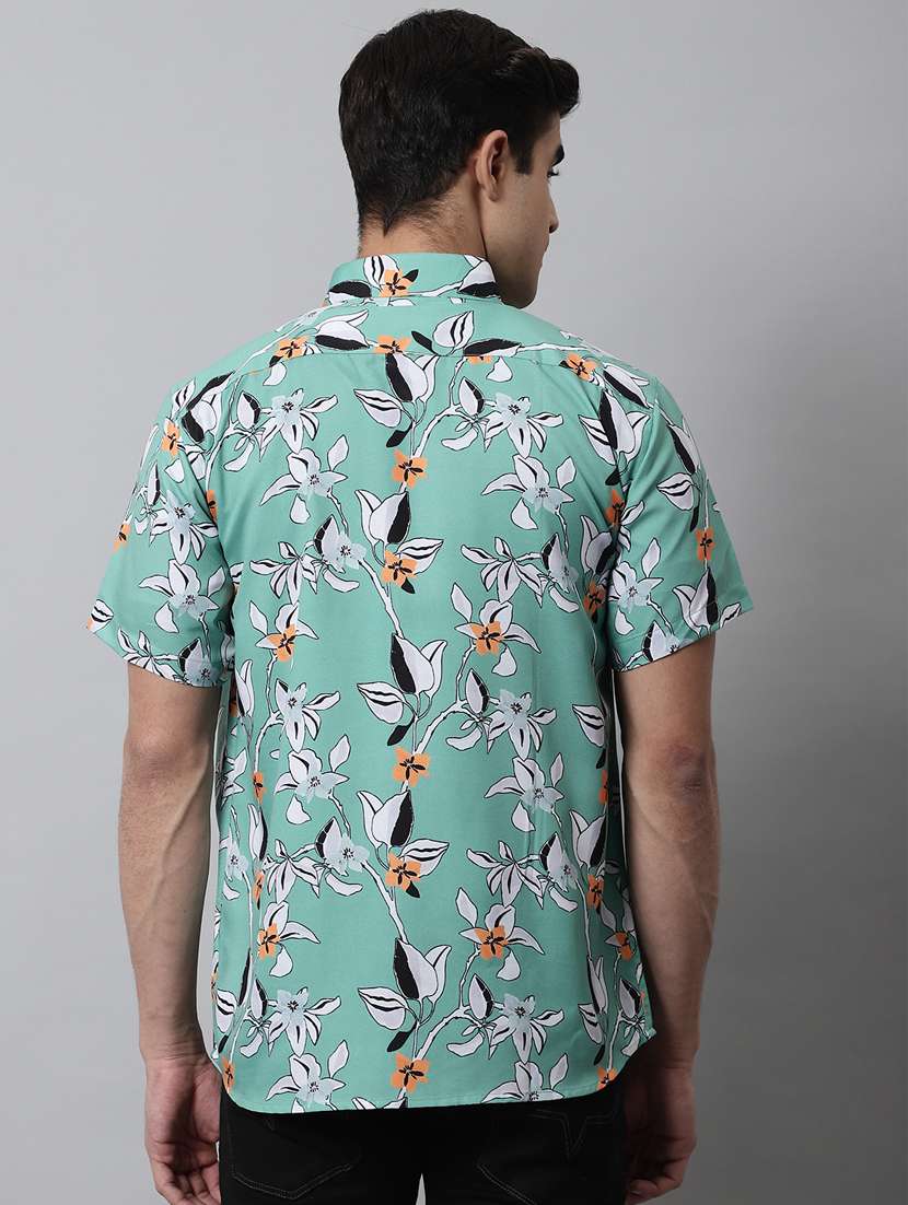 mens florals casual shirt - 19143667 -  Standard Image - 2