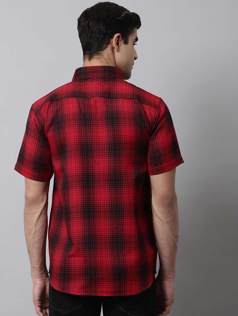 mens checks casual shirt - 19143690 -  Standard Image - 2