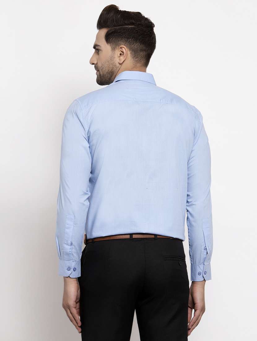 mens solids formal shirt - 19144065 -  Standard Image - 2