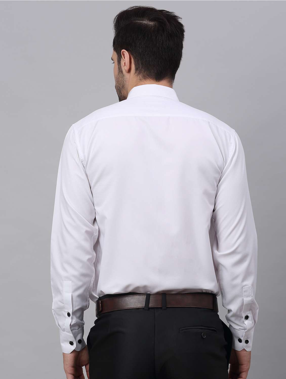 mens solids formal shirt - 19144196 -  Standard Image - 2