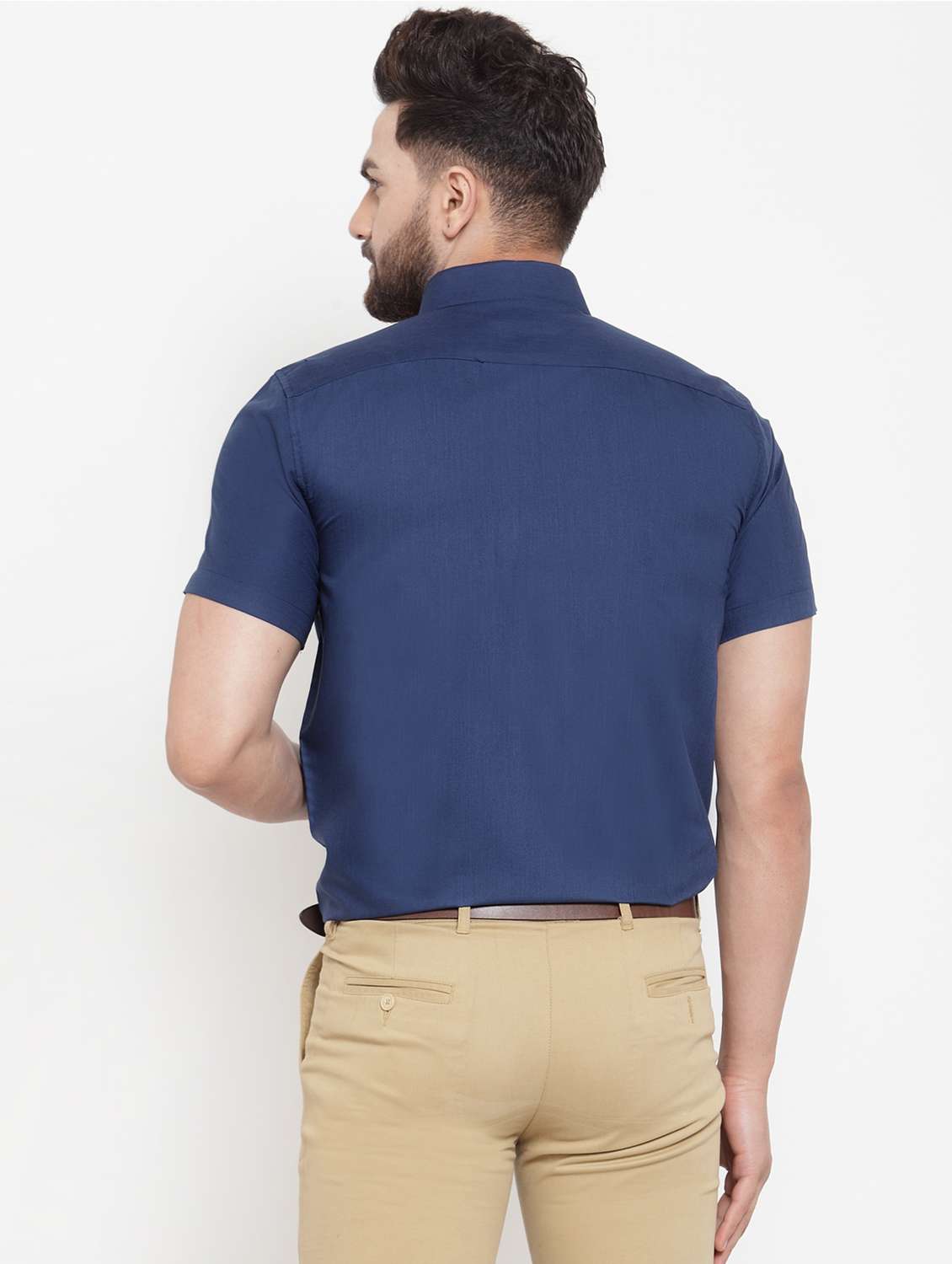 mens solids formal shirt - 19144268 -  Standard Image - 2