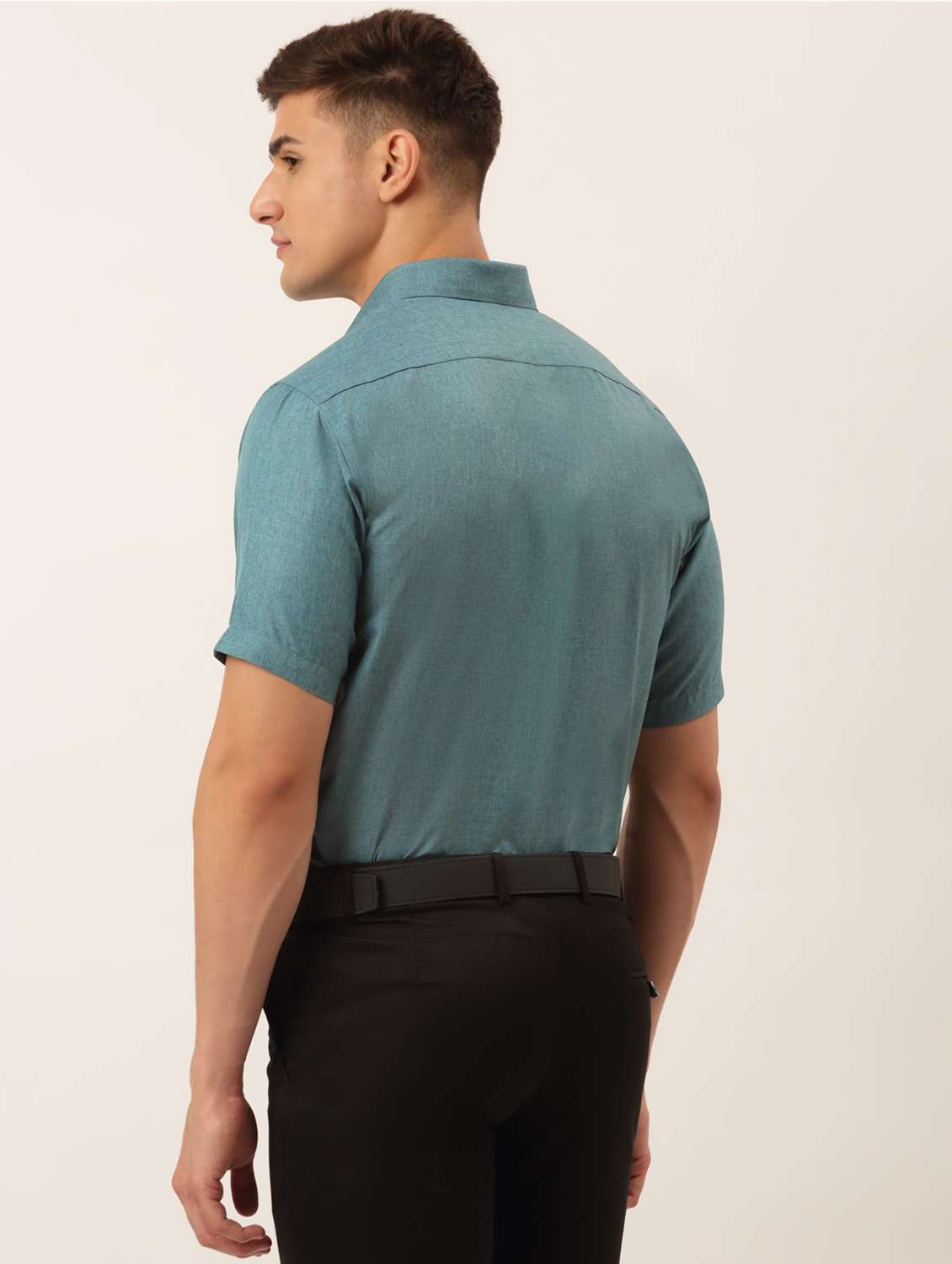 mens solids formal shirt - 19144465 -  Standard Image - 2