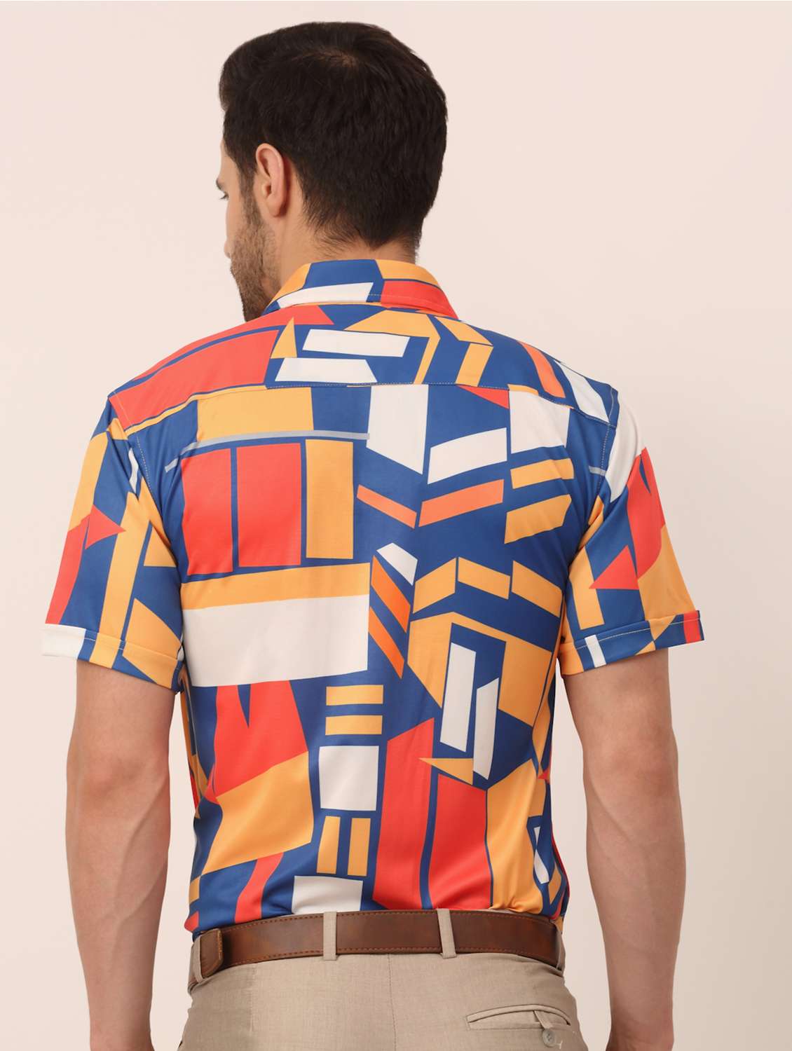 mens abstract formal shirt - 19144477 - Standard Image - 2