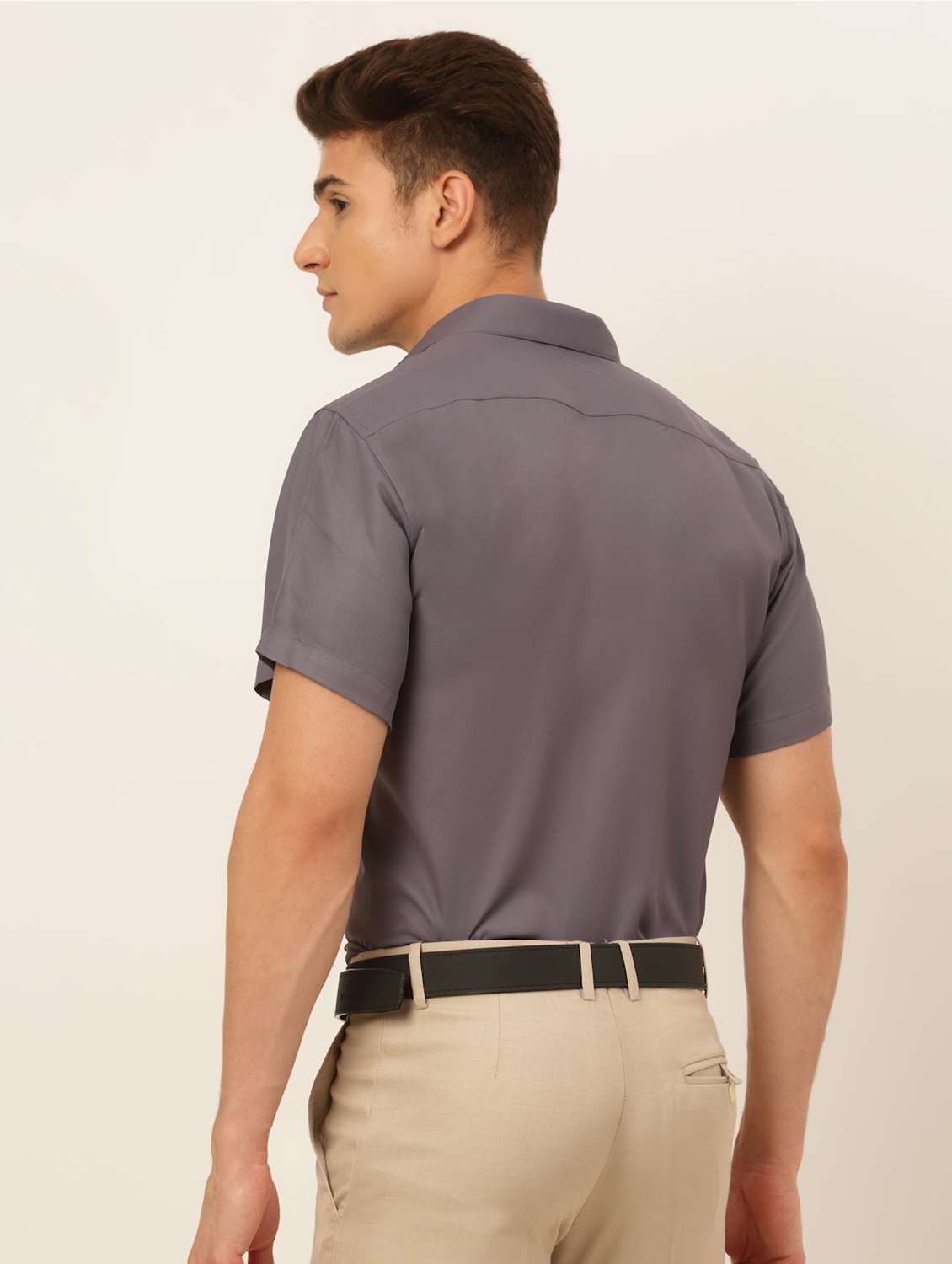 mens solids formal shirt - 19144544 -  Standard Image - 2