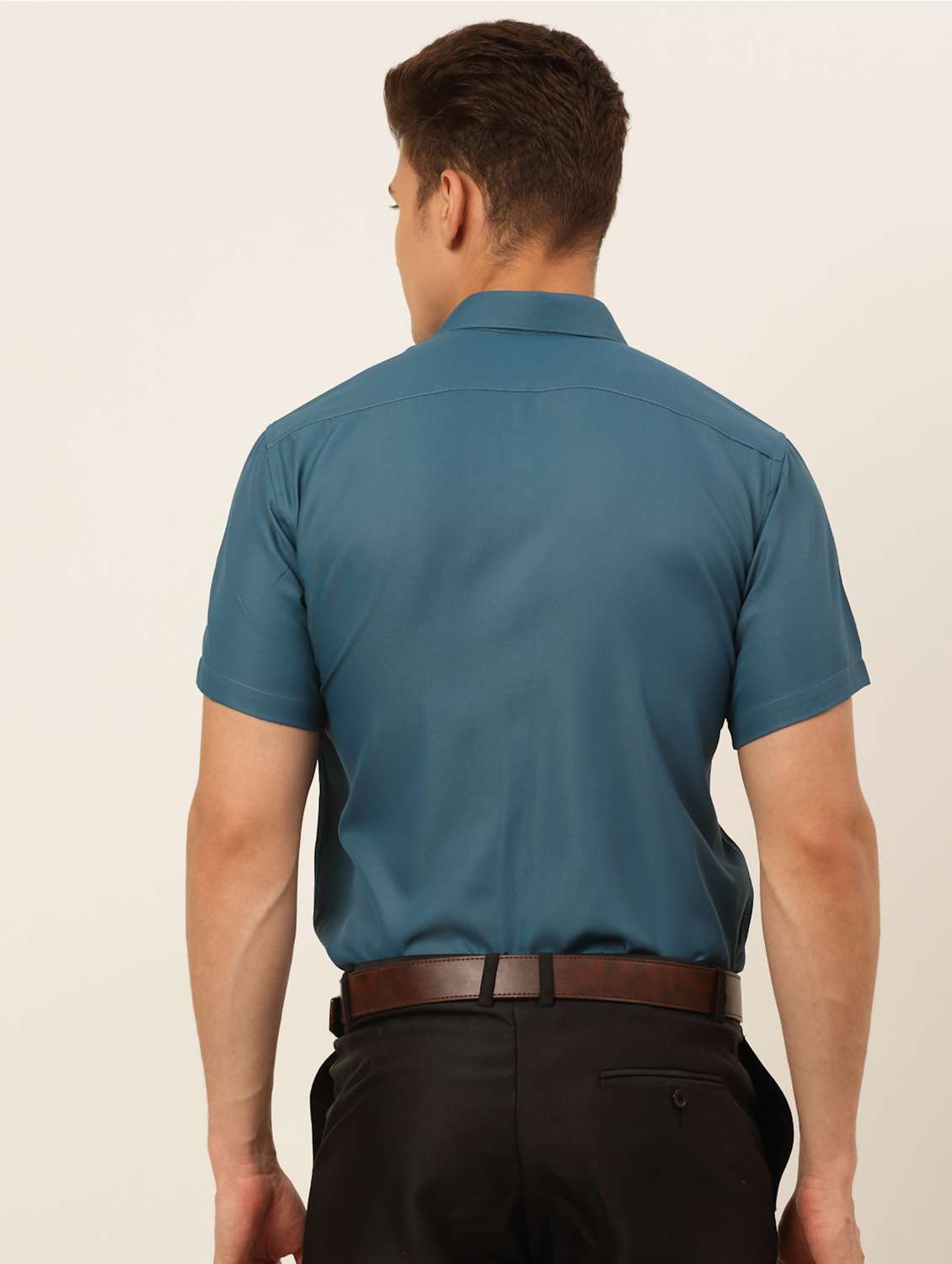mens solids formal shirt - 19144546 - Standard Image - 2