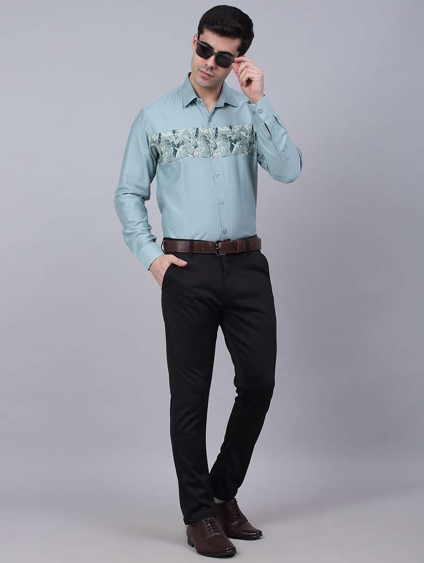 mens printed formal shirt - 19144587 -  Standard Image - 2